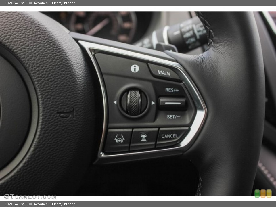 Ebony Interior Steering Wheel for the 2020 Acura RDX Advance #134762499