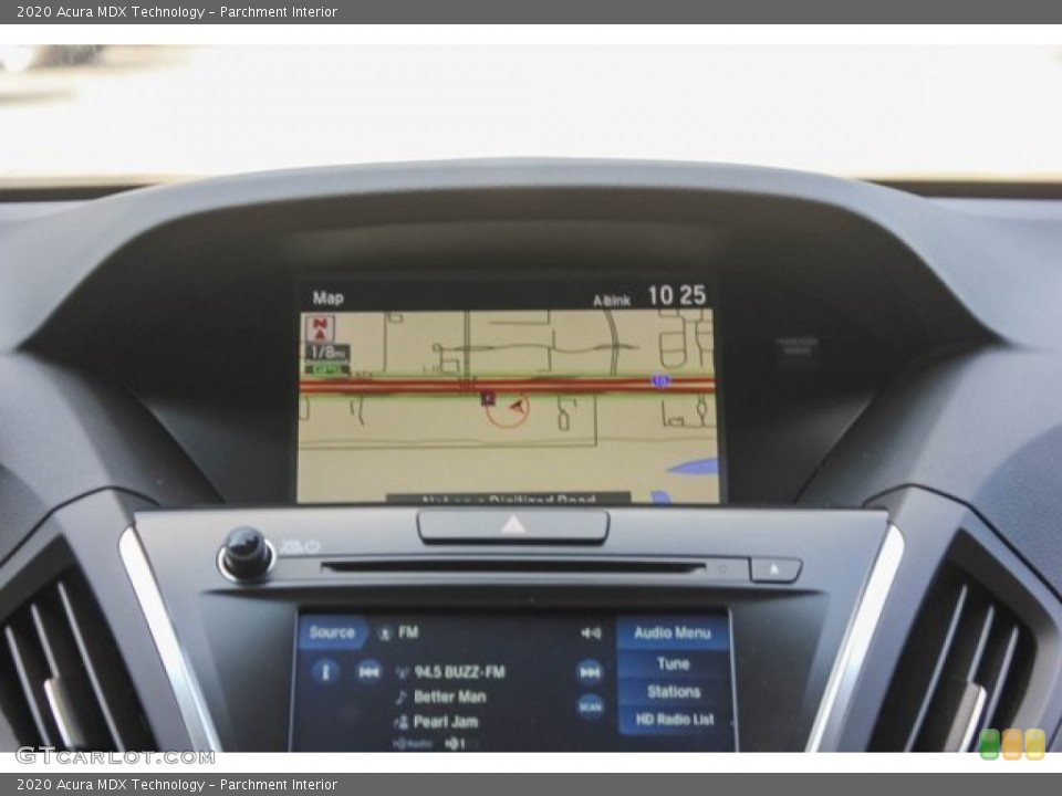 Parchment Interior Navigation for the 2020 Acura MDX Technology #134764197