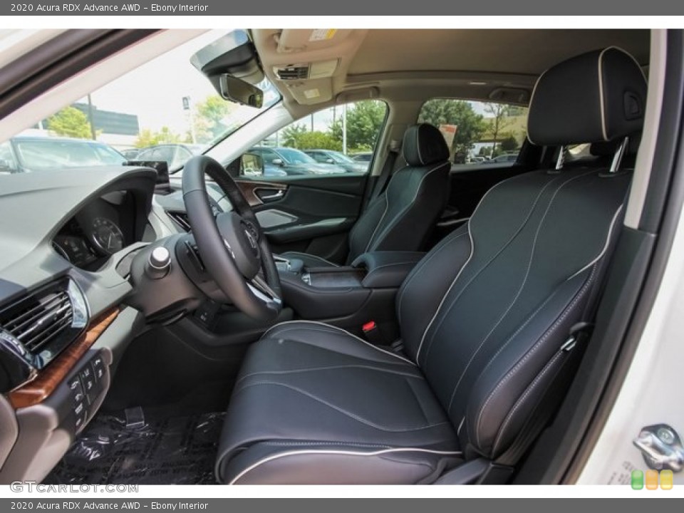 Ebony Interior Front Seat for the 2020 Acura RDX Advance AWD #134765007