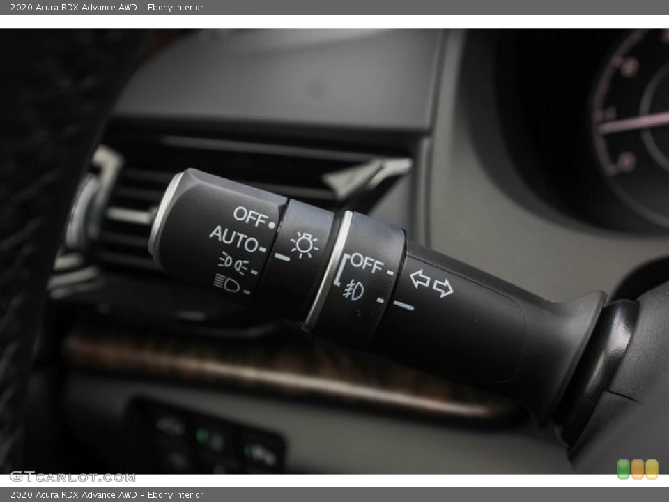 Ebony Interior Controls for the 2020 Acura RDX Advance AWD #134765115