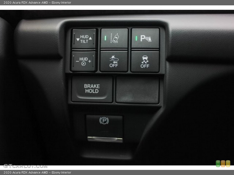 Ebony Interior Controls for the 2020 Acura RDX Advance AWD #134765142