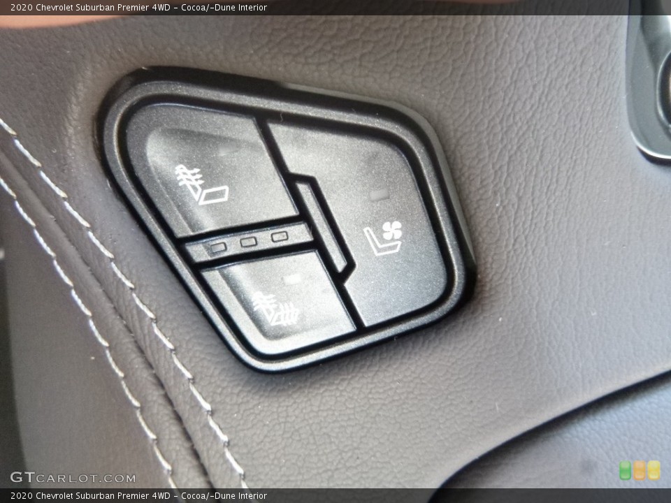 Cocoa/­Dune Interior Controls for the 2020 Chevrolet Suburban Premier 4WD #134771148