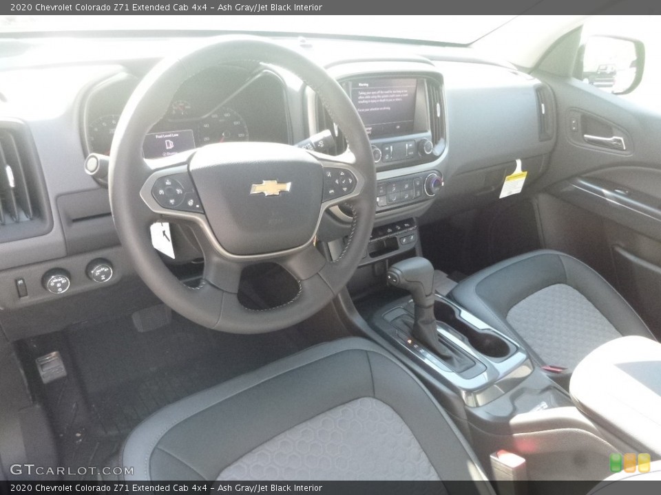 Ash Gray/Jet Black Interior Front Seat for the 2020 Chevrolet Colorado Z71 Extended Cab 4x4 #134771514