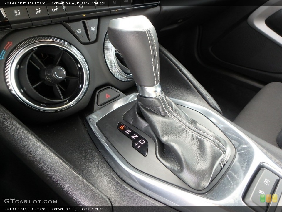 Jet Black Interior Transmission for the 2019 Chevrolet Camaro LT Convertible #134774115