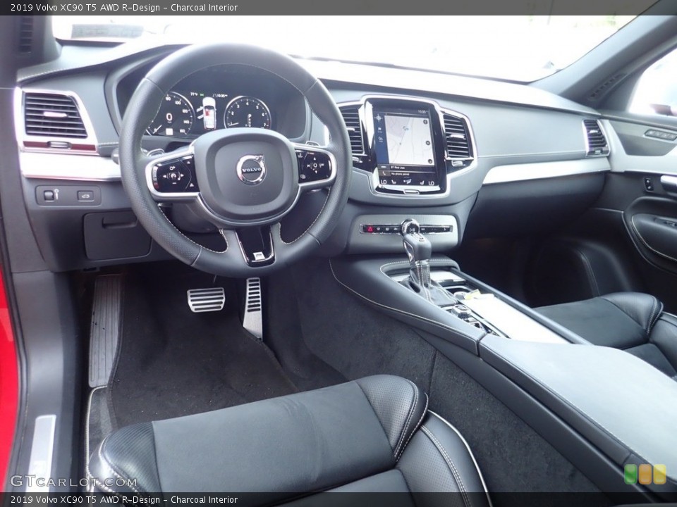 Charcoal Interior Dashboard for the 2019 Volvo XC90 T5 AWD R-Design #134775813
