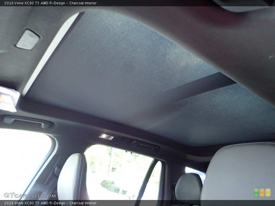 Charcoal Interior Sunroof for the 2019 Volvo XC90 T5 AWD R-Design #134775900