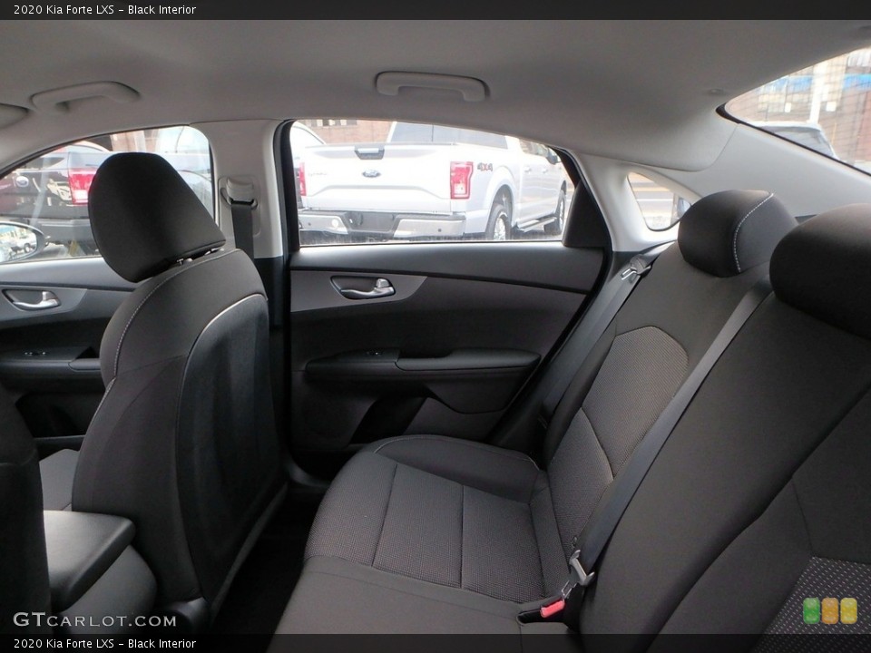 Black Interior Rear Seat for the 2020 Kia Forte LXS #134779482