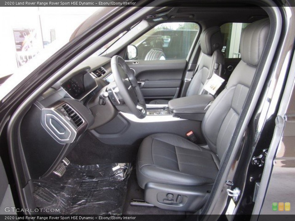 Ebony/Ebony Interior Photo for the 2020 Land Rover Range Rover Sport HSE Dynamic #134780085