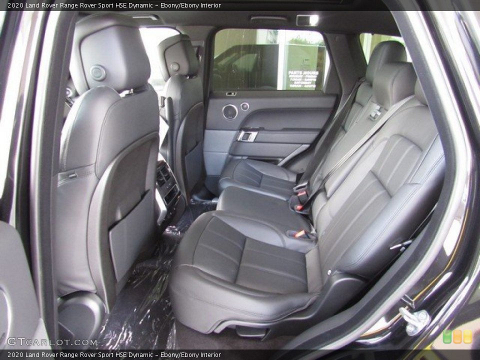 Ebony/Ebony Interior Rear Seat for the 2020 Land Rover Range Rover Sport HSE Dynamic #134780220