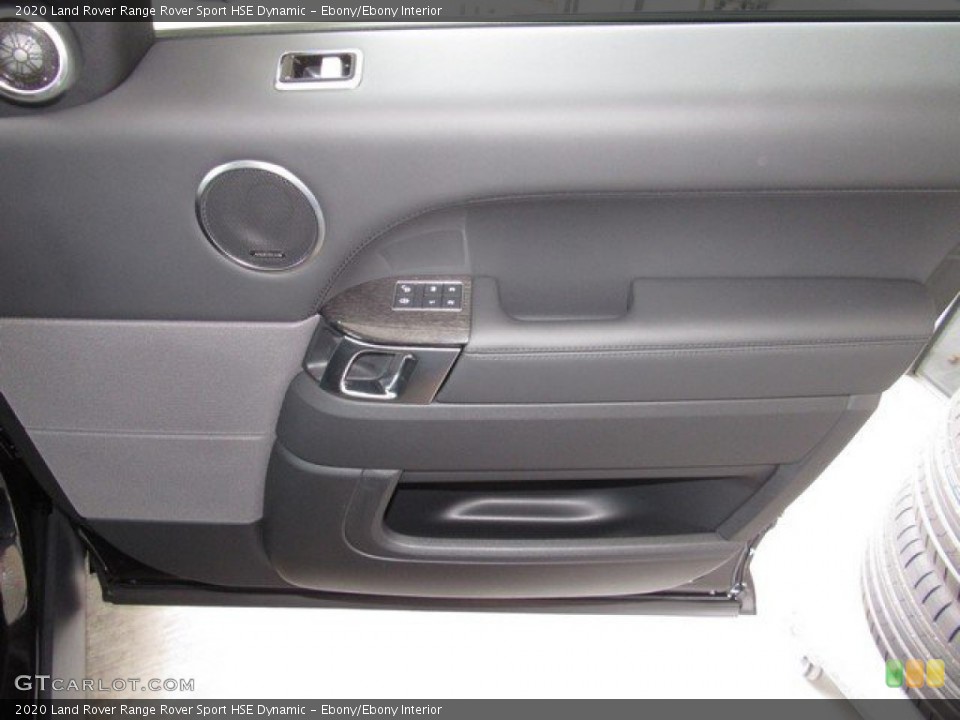 Ebony/Ebony Interior Door Panel for the 2020 Land Rover Range Rover Sport HSE Dynamic #134780310