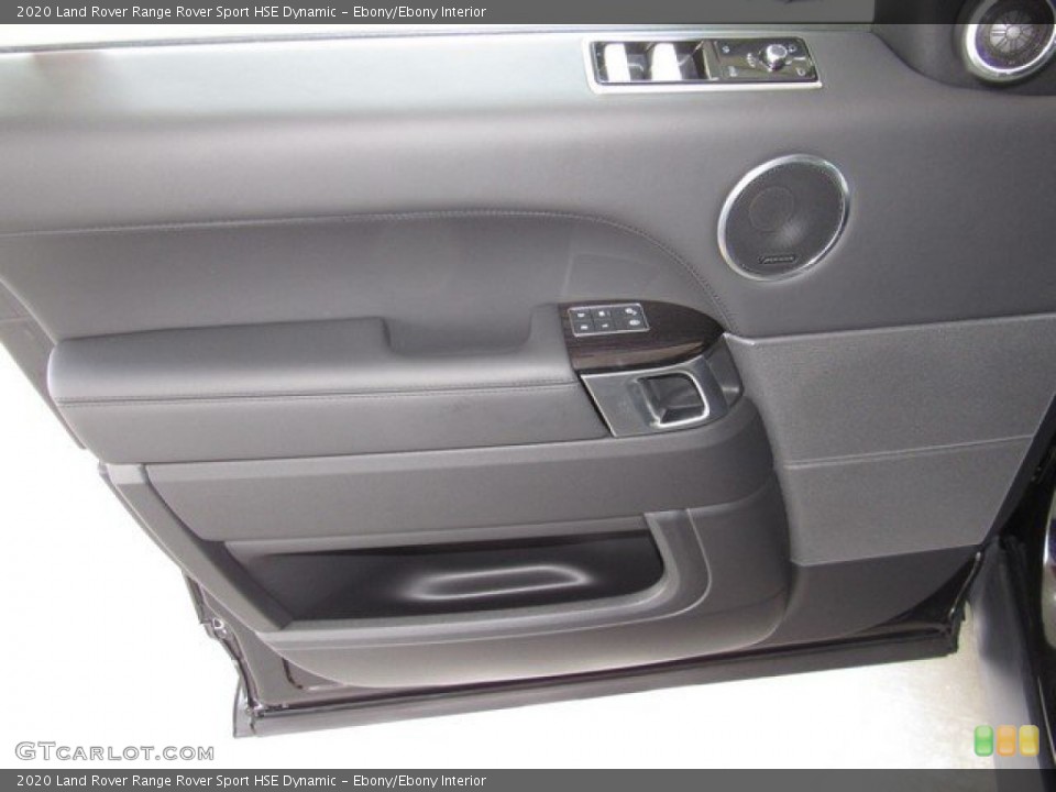 Ebony/Ebony Interior Door Panel for the 2020 Land Rover Range Rover Sport HSE Dynamic #134780346