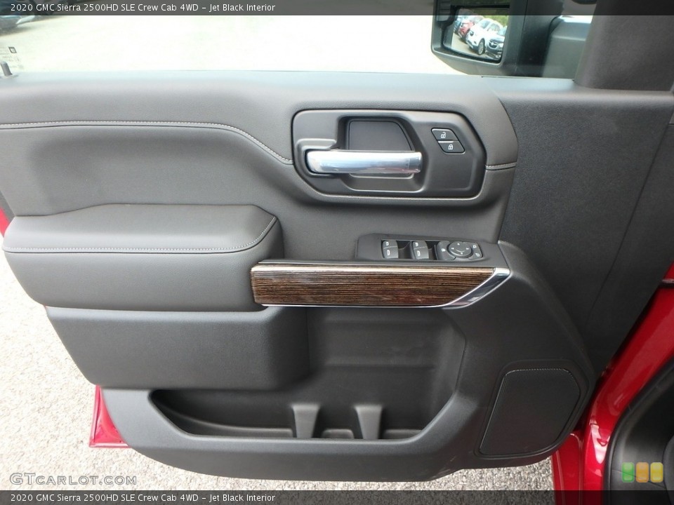 Jet Black Interior Door Panel for the 2020 GMC Sierra 2500HD SLE Crew Cab 4WD #134780574