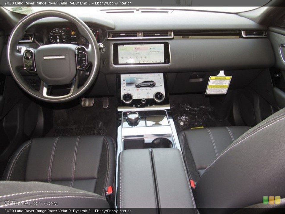 Ebony/Ebony Interior Dashboard for the 2020 Land Rover Range Rover Velar R-Dynamic S #134781660