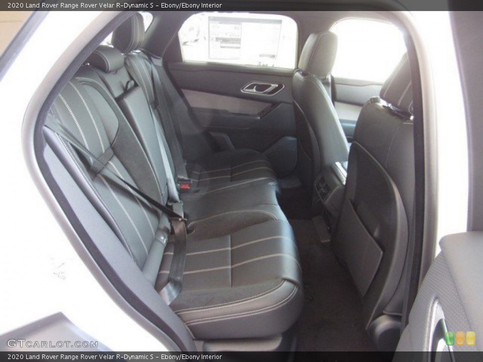 Ebony/Ebony Interior Rear Seat for the 2020 Land Rover Range Rover Velar R-Dynamic S #134781867