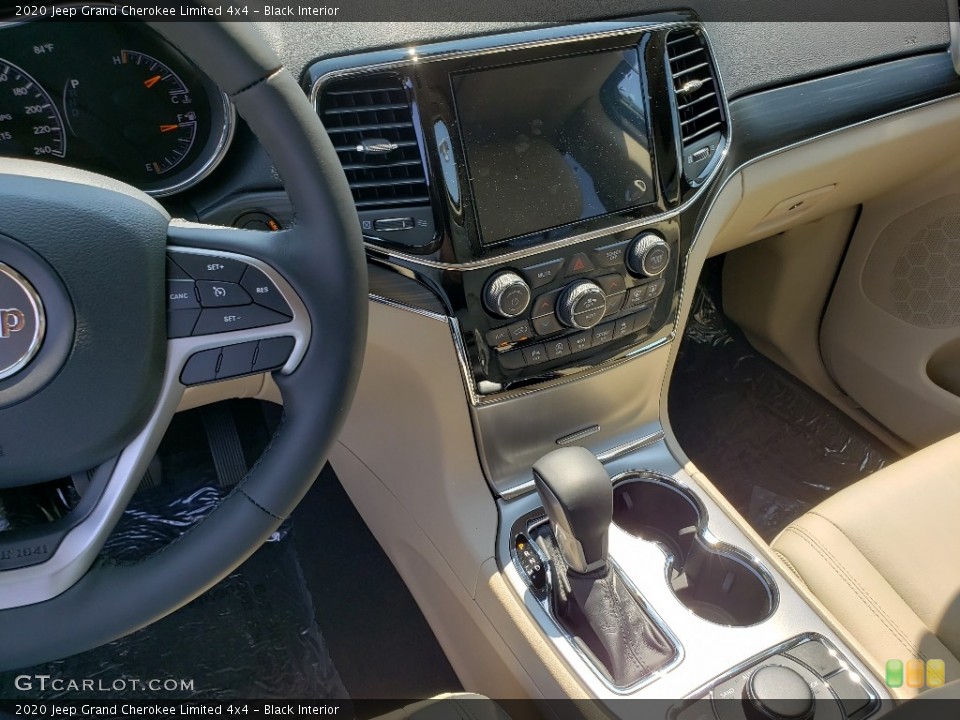 Black Interior Controls for the 2020 Jeep Grand Cherokee Limited 4x4 #134785660