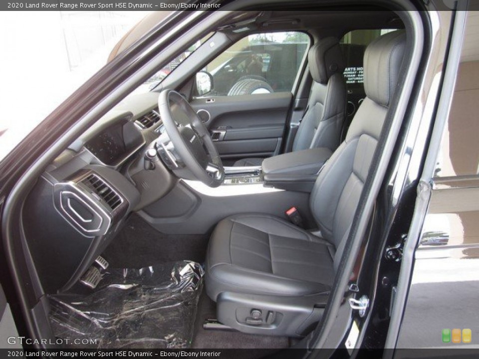 Ebony/Ebony Interior Photo for the 2020 Land Rover Range Rover Sport HSE Dynamic #134786329