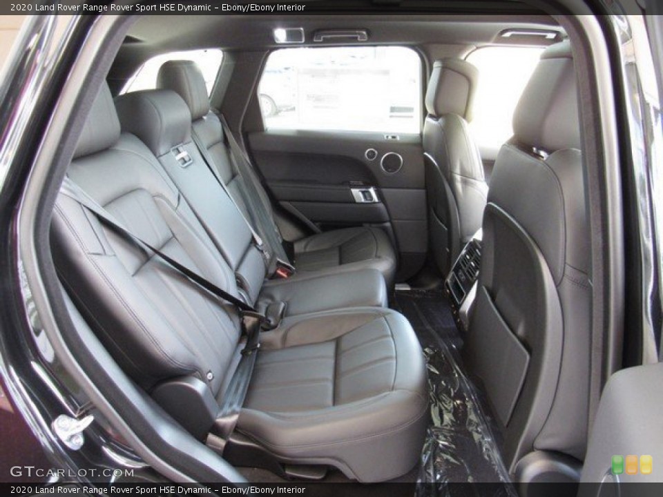 Ebony/Ebony Interior Rear Seat for the 2020 Land Rover Range Rover Sport HSE Dynamic #134786548