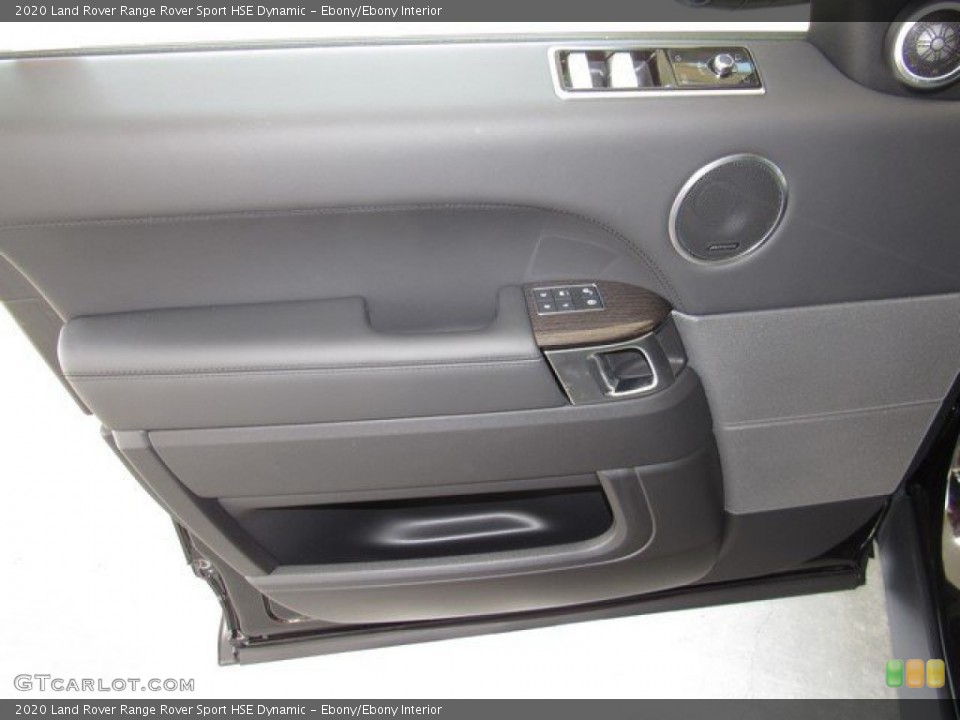 Ebony/Ebony Interior Door Panel for the 2020 Land Rover Range Rover Sport HSE Dynamic #134786698