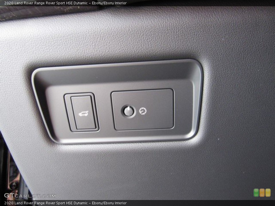 Ebony/Ebony Interior Controls for the 2020 Land Rover Range Rover Sport HSE Dynamic #134786764