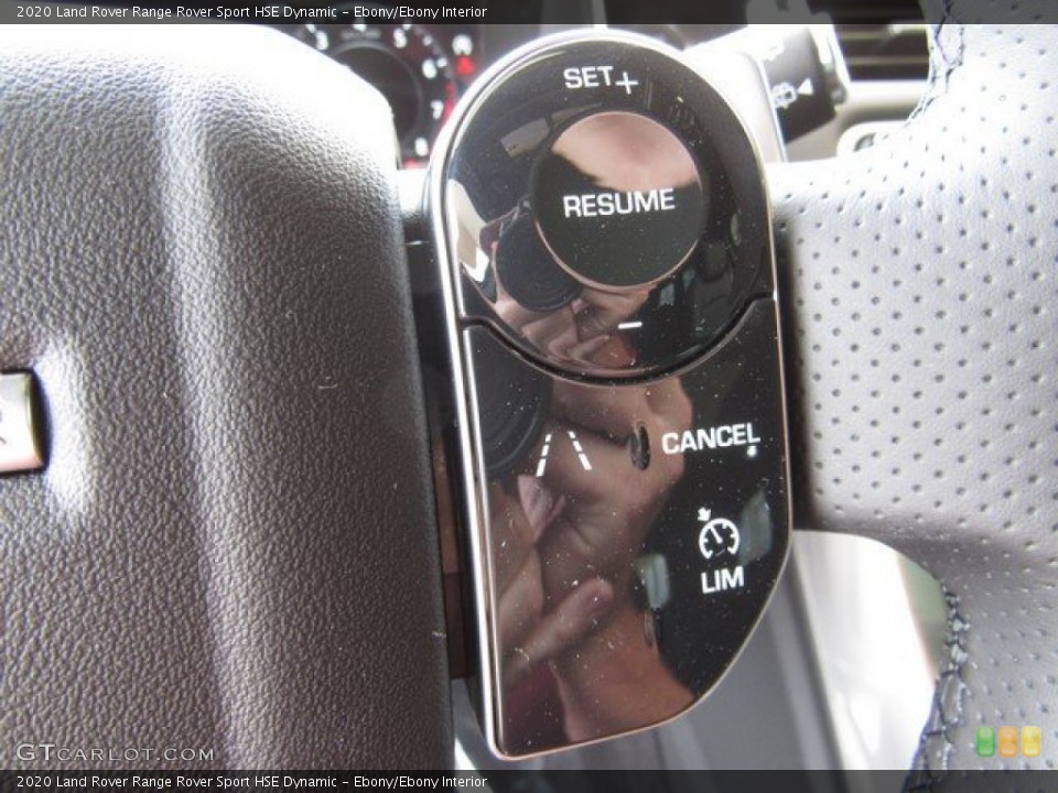 Ebony/Ebony Interior Steering Wheel for the 2020 Land Rover Range Rover Sport HSE Dynamic #134786800