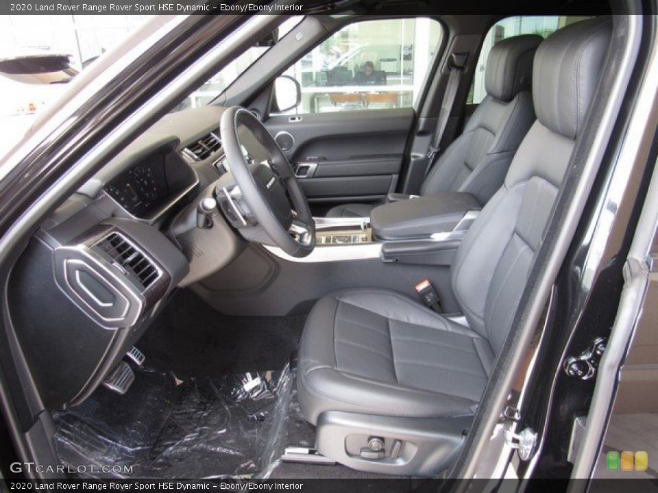 Ebony/Ebony Interior Photo for the 2020 Land Rover Range Rover Sport HSE Dynamic #134787100