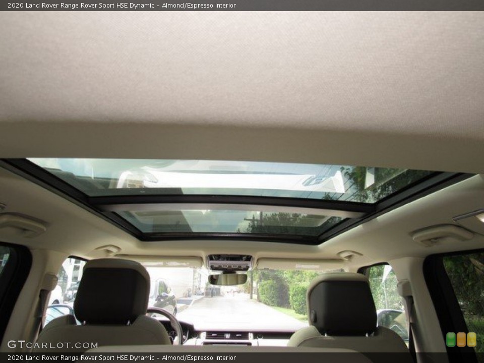 Almond/Espresso Interior Sunroof for the 2020 Land Rover Range Rover Sport HSE Dynamic #134788030
