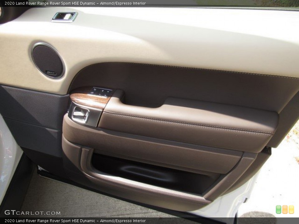 Almond/Espresso Interior Door Panel for the 2020 Land Rover Range Rover Sport HSE Dynamic #134788069