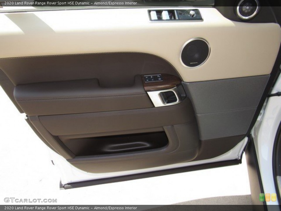 Almond/Espresso Interior Door Panel for the 2020 Land Rover Range Rover Sport HSE Dynamic #134788105
