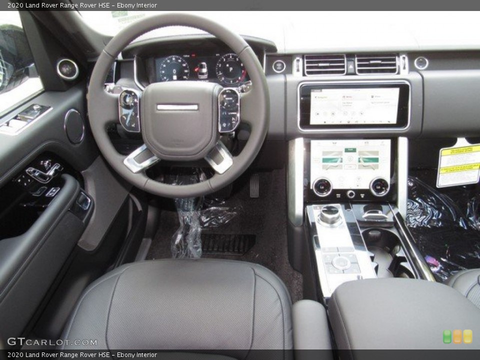 Ebony Interior Dashboard for the 2020 Land Rover Range Rover HSE #134788474