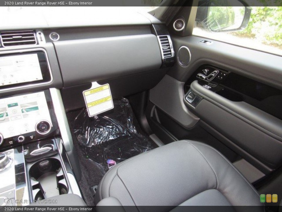 Ebony Interior Dashboard for the 2020 Land Rover Range Rover HSE #134788486