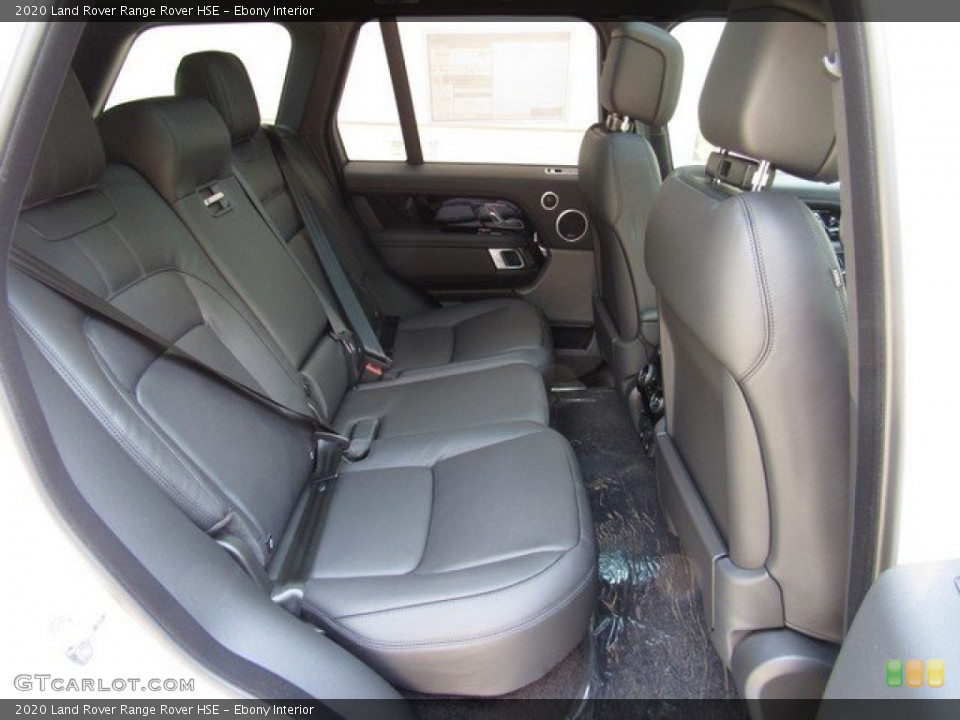 Ebony Interior Rear Seat for the 2020 Land Rover Range Rover HSE #134788516