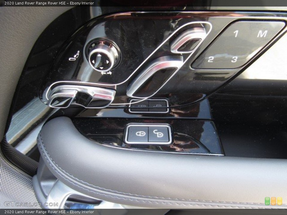 Ebony Interior Controls for the 2020 Land Rover Range Rover HSE #134788537