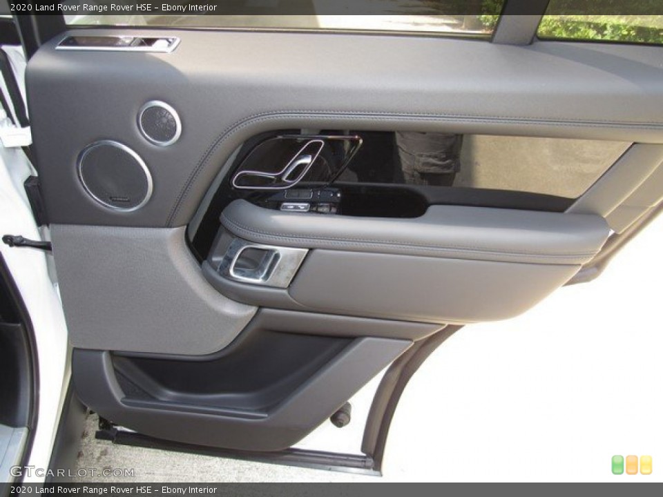 Ebony Interior Door Panel for the 2020 Land Rover Range Rover HSE #134788546