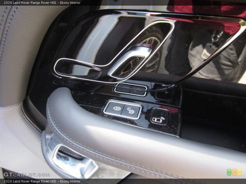 Ebony Interior Controls for the 2020 Land Rover Range Rover HSE #134788555