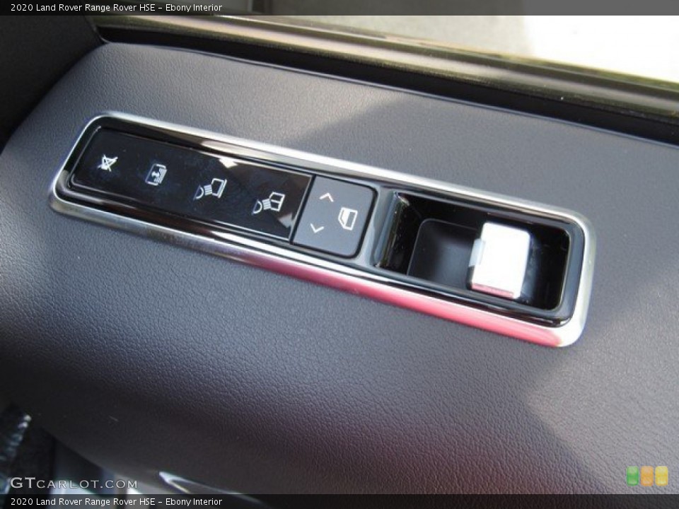 Ebony Interior Controls for the 2020 Land Rover Range Rover HSE #134788567