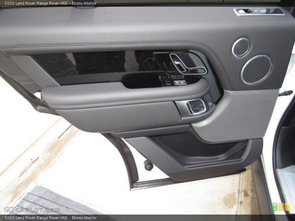 Ebony Interior Door Panel for the 2020 Land Rover Range Rover HSE #134788570