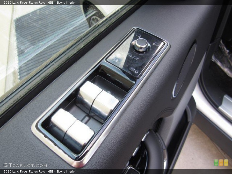 Ebony Interior Controls for the 2020 Land Rover Range Rover HSE #134788602