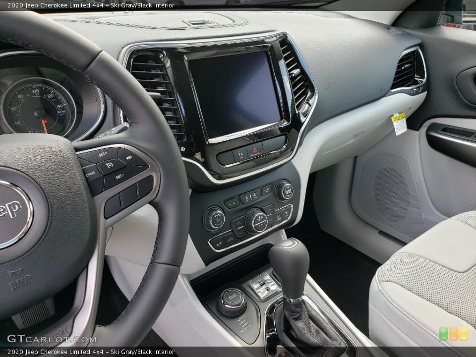 Ski Gray/Black Interior Controls for the 2020 Jeep Cherokee Limited 4x4 #134791802