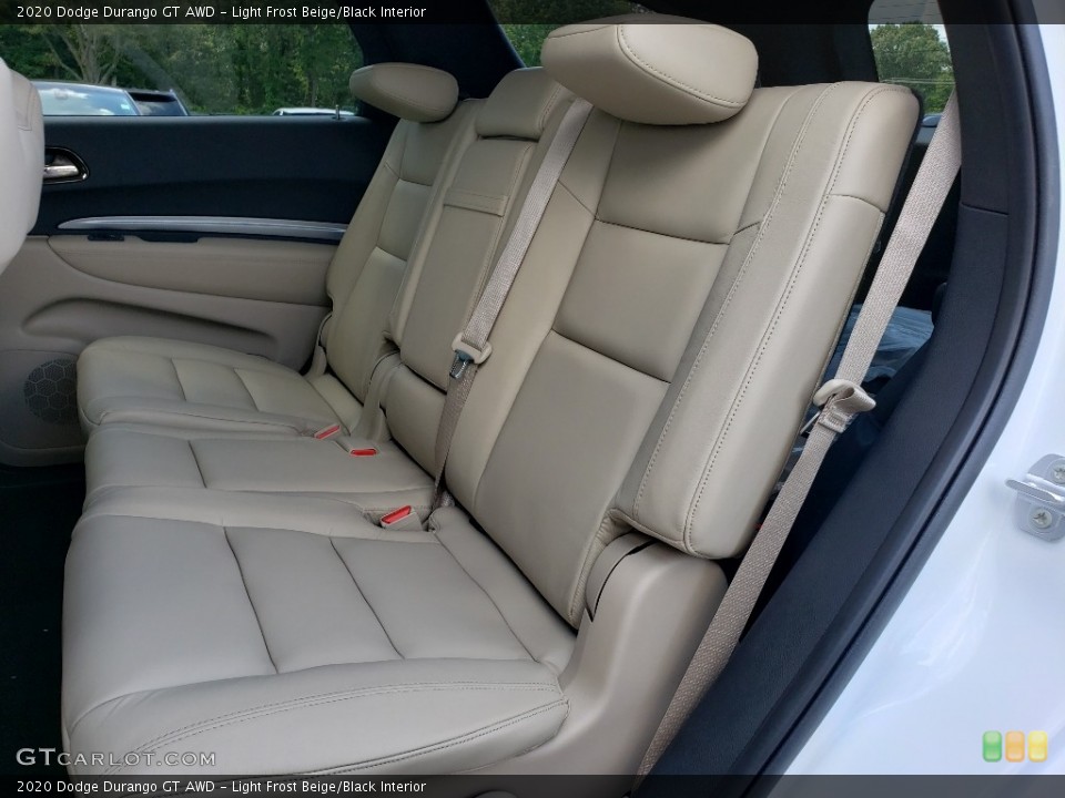Light Frost Beige/Black Interior Rear Seat for the 2020 Dodge Durango GT AWD #134791979
