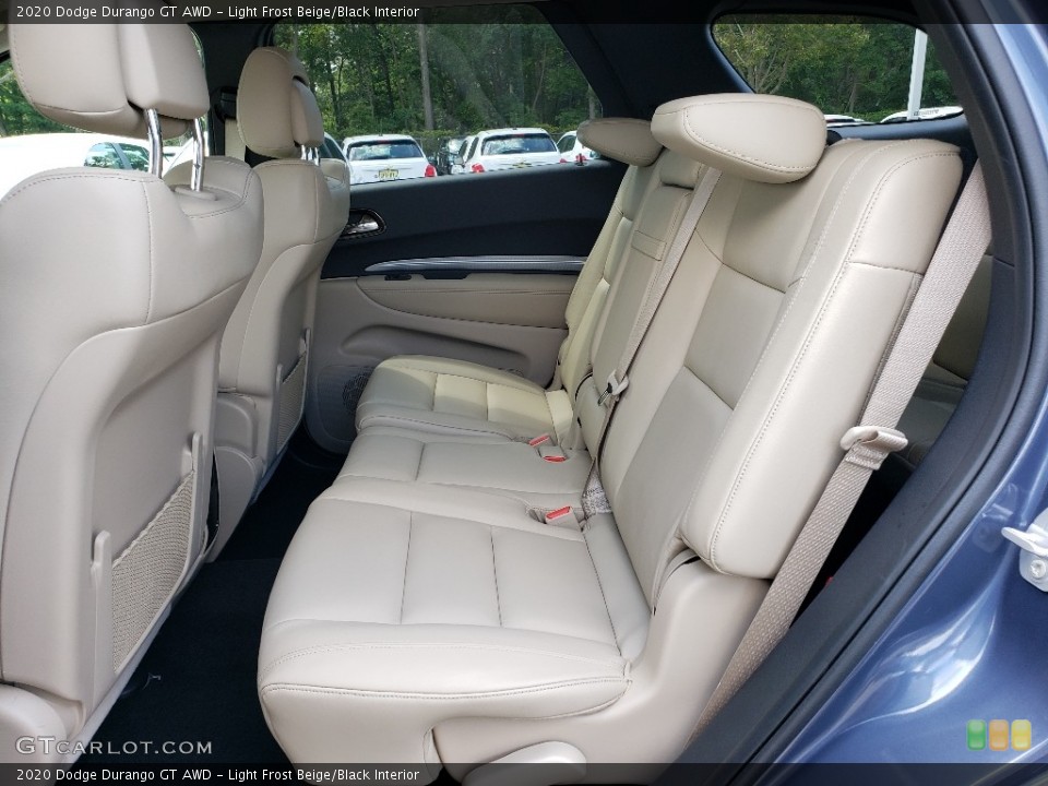Light Frost Beige/Black Interior Rear Seat for the 2020 Dodge Durango GT AWD #134792246