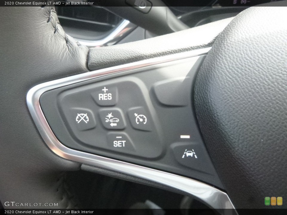 Jet Black Interior Steering Wheel for the 2020 Chevrolet Equinox LT AWD #134794145