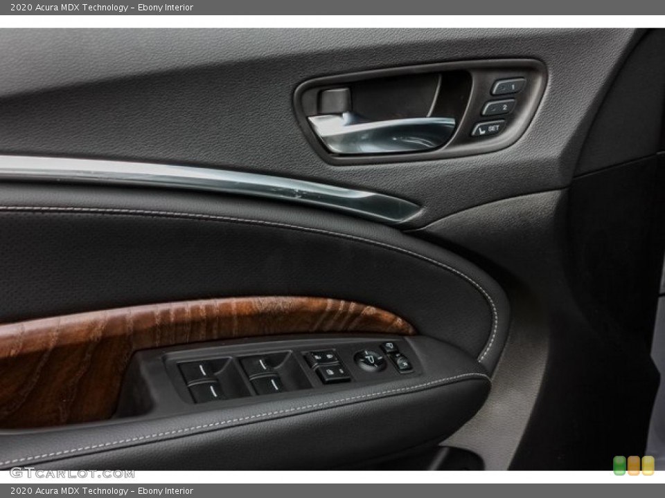 Ebony Interior Controls for the 2020 Acura MDX Technology #134806397