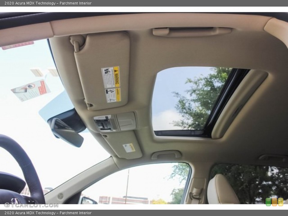 Parchment Interior Sunroof for the 2020 Acura MDX Technology #134807372