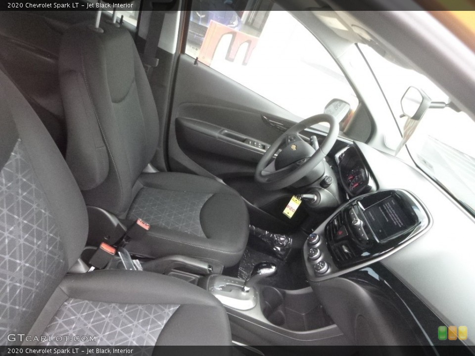 Jet Black Interior Photo for the 2020 Chevrolet Spark LT #134813590