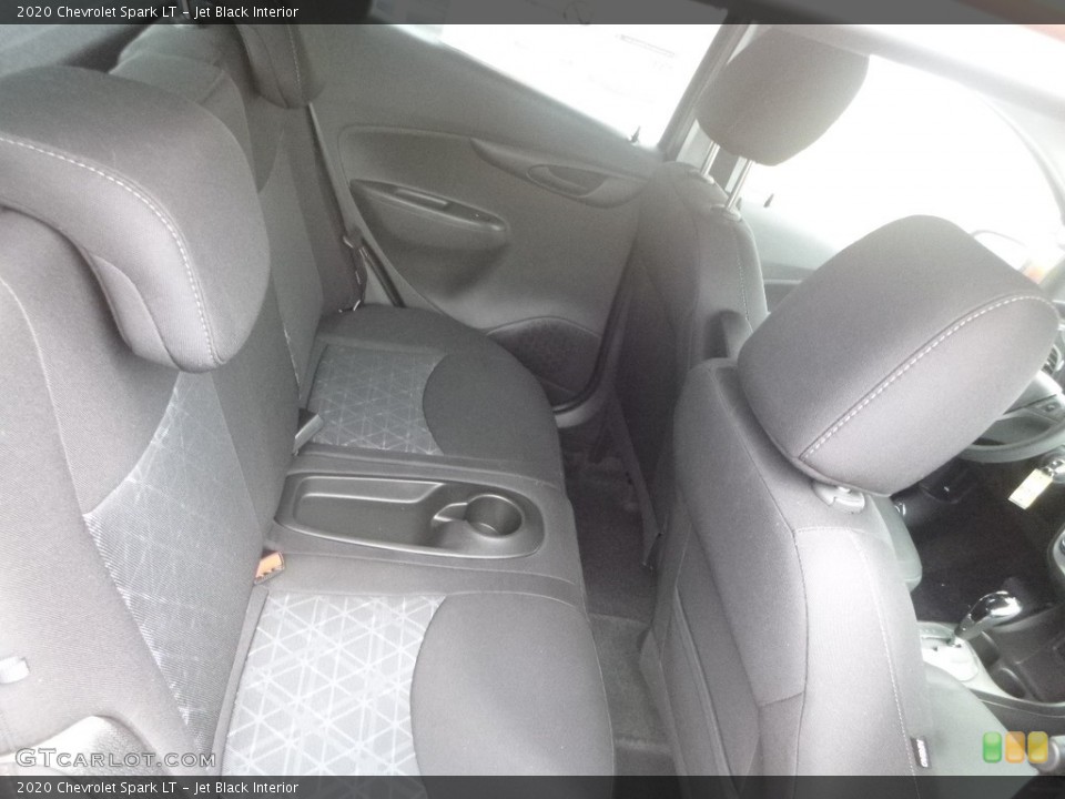 Jet Black Interior Rear Seat for the 2020 Chevrolet Spark LT #134813632