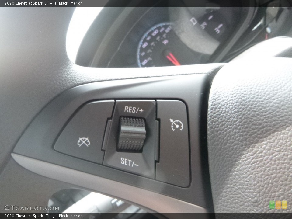 Jet Black Interior Steering Wheel for the 2020 Chevrolet Spark LT #134813823