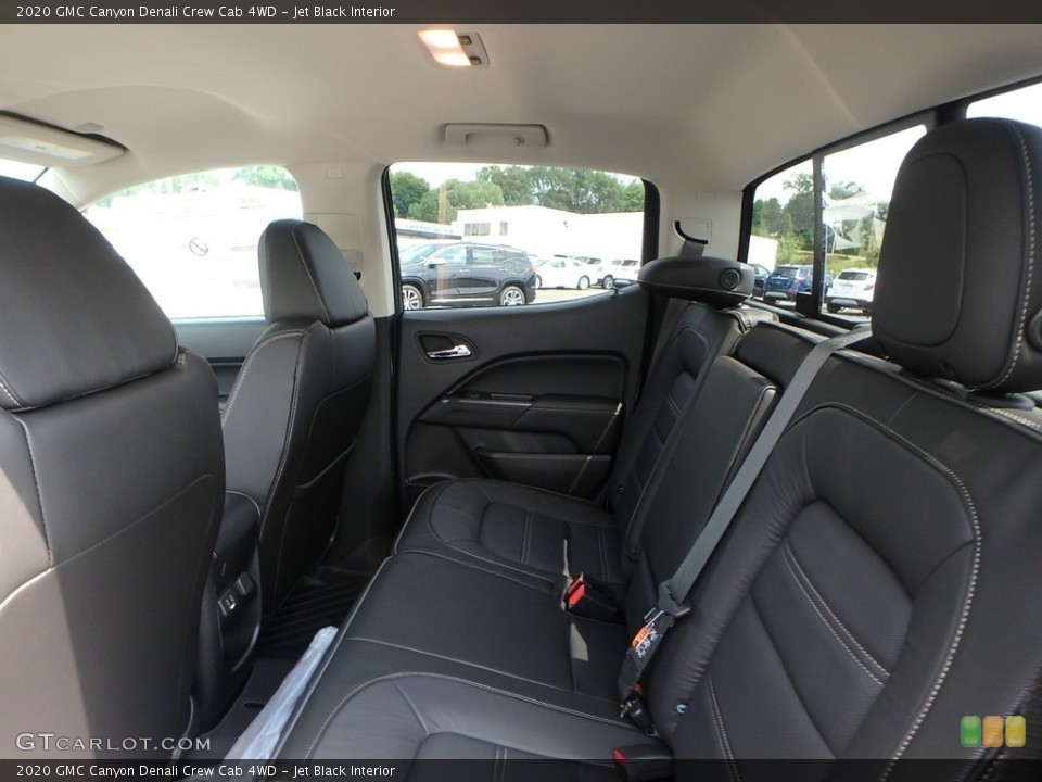 Jet Black Interior Rear Seat for the 2020 GMC Canyon Denali Crew Cab 4WD #134816539