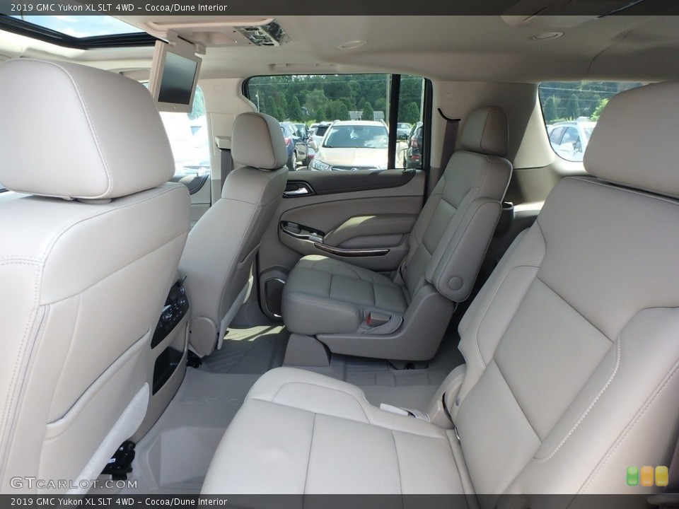 Cocoa/Dune Interior Rear Seat for the 2019 GMC Yukon XL SLT 4WD #134817073