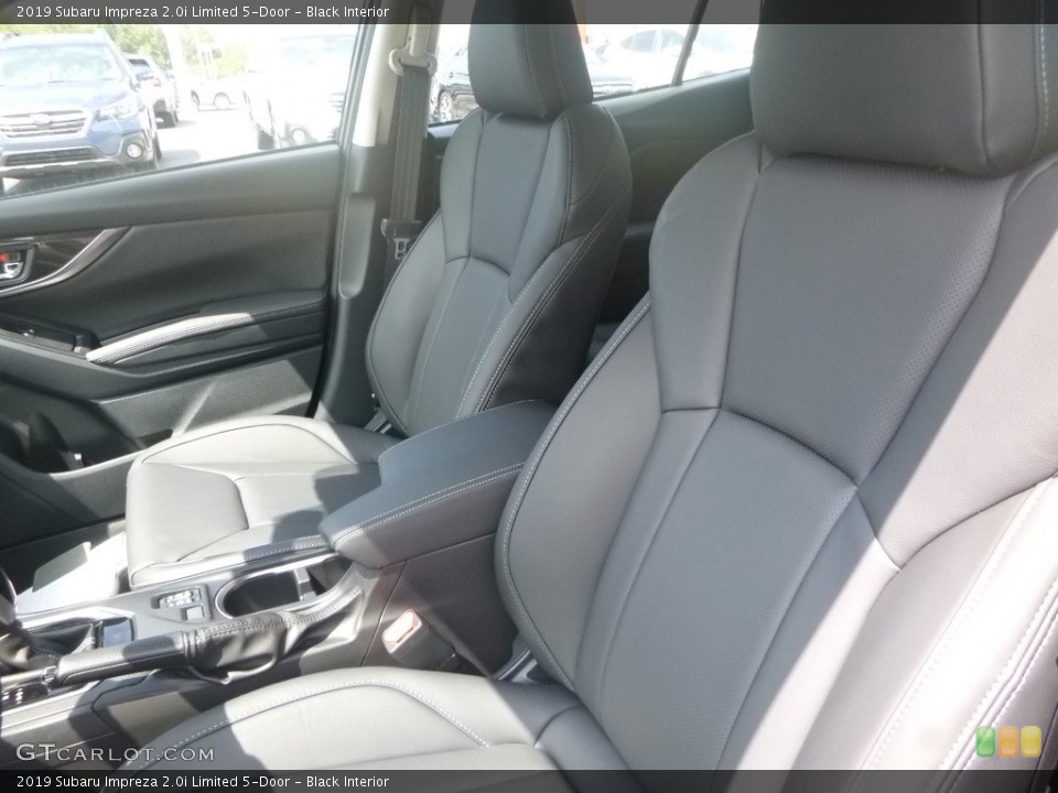 Black Interior Front Seat for the 2019 Subaru Impreza 2.0i Limited 5-Door #134820985