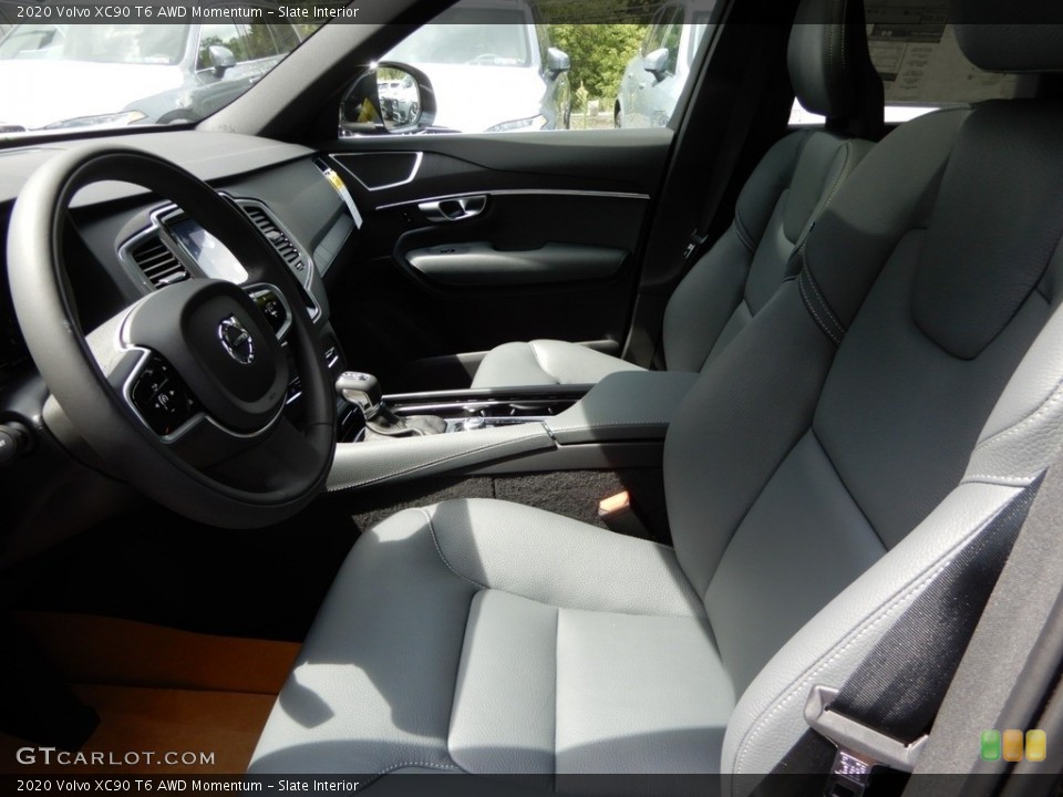 Slate Interior Front Seat for the 2020 Volvo XC90 T6 AWD Momentum #134827130